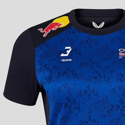 Red Bull Racing F1 Team Castore Women's Max Verstappen Drivers T-Shirt 2026