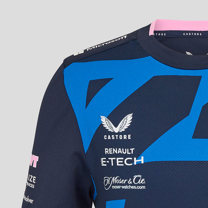 Alpine F1 Team Kids Pierre Gasly Driver T-Shirt 2025