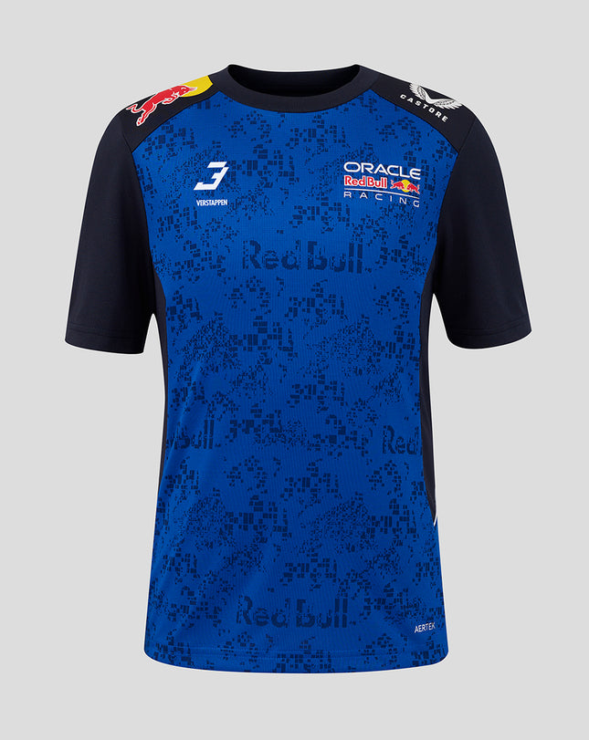 Red Bull Racing F1 Team Castore Kids Max Verstappen Drivers T-Shirt 2026