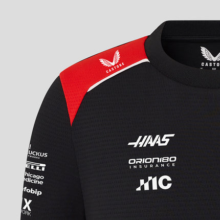 Haas F1 Team Castore Kids Set Up T-Shirt 2026