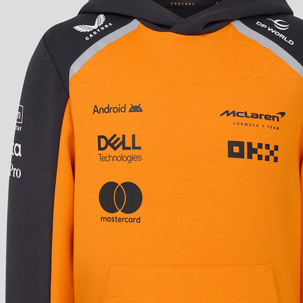 McLaren F1 Team Kids Hooded Sweatshirt 2025