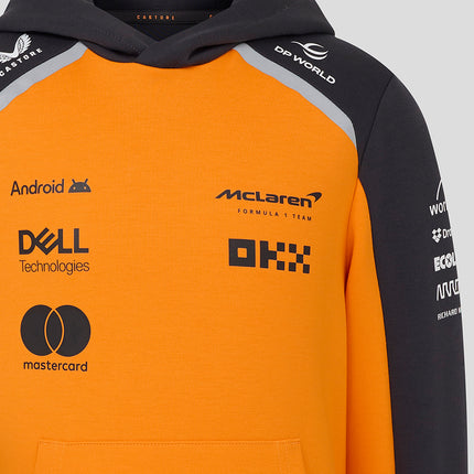 McLaren F1 Team Kids Hooded Sweatshirt 2025