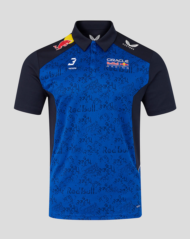 Red Bull Racing F1 Team Castore Max Verstappen Drivers Poloshirt 2026