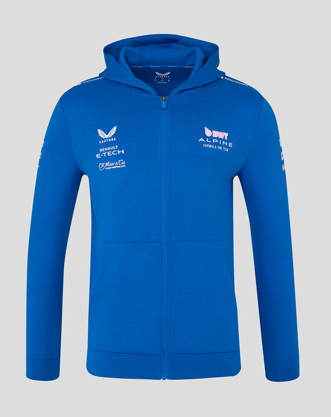 Alpine F1 Team Hooded Full Zip Sweatshirt Jacket 2025