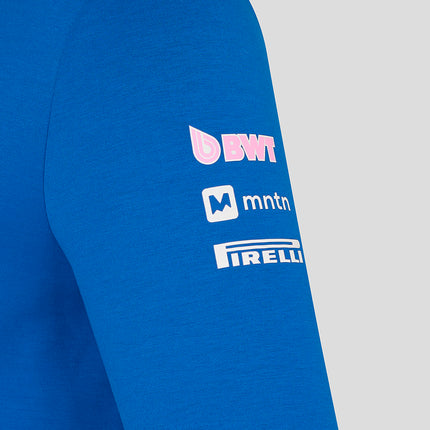 Alpine F1 Team Hooded Full Zip Sweatshirt Jacket 2025