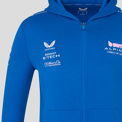 Alpine F1 Team Hooded Full Zip Sweatshirt Jacket 2025