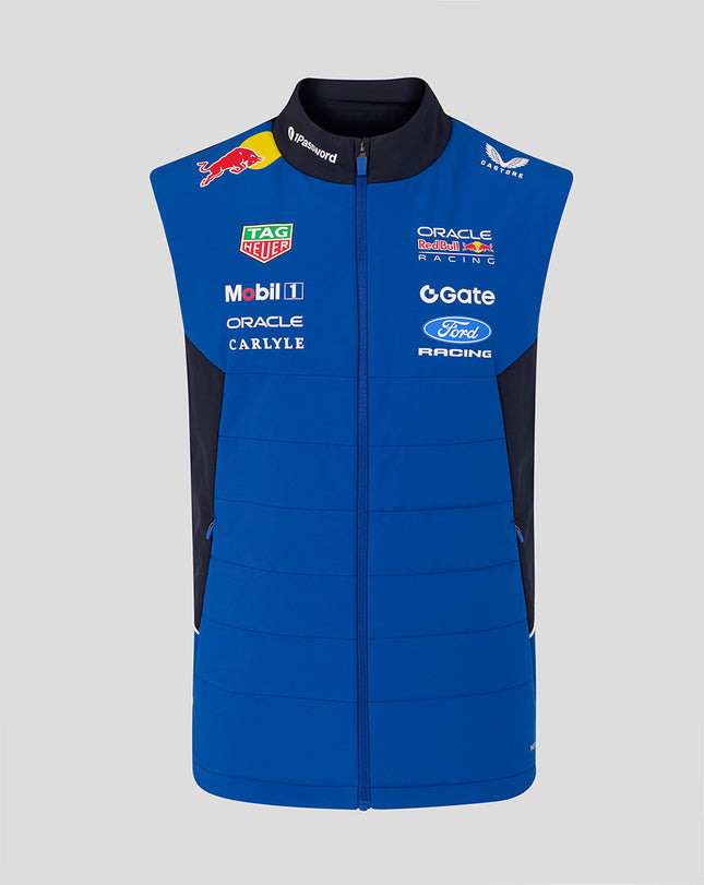 Red Bull Racing F1 Team Castore Padded Gilet Jacket 2026