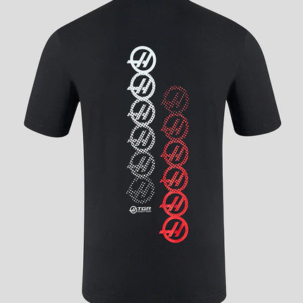 Haas F1 Team Castore  Monogram Linear Back Graphic T-Shirt