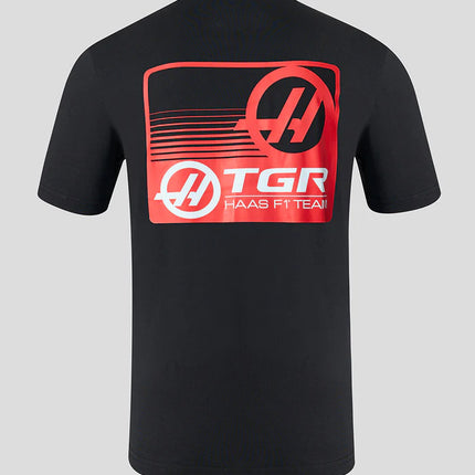 Haas F1 Team Castore Full Logo Back Graphic T-Shirt