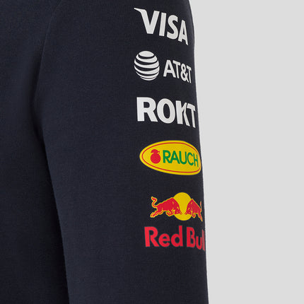 Red Bull Racing F1 Team Full Zip Hooded Sweatshirt 2025