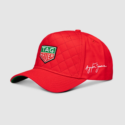 Ayrton Senna X Tag Heuer Quilted Baseball Cap