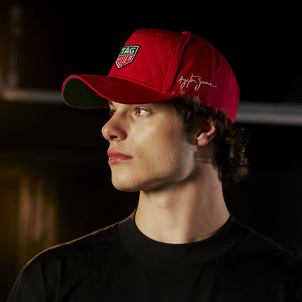 Ayrton Senna X Tag Heuer Quilted Baseball Cap