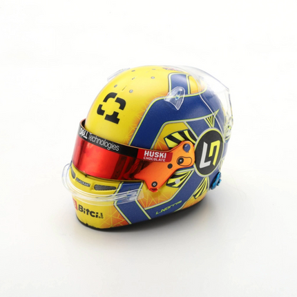 Pre Order McLaren F1 Spark Model Lando Norris 2021 1/5 Scale Mini Helmet
