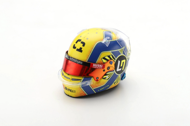 Pre Order McLaren F1 Spark Model Lando Norris 2021 1/5 Scale Mini Helmet
