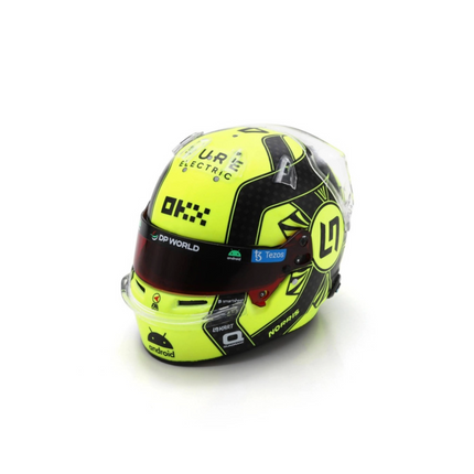 Pre Order McLaren F1 Spark Model Lando Norris 2023 1/5 Scale Mini Helmet