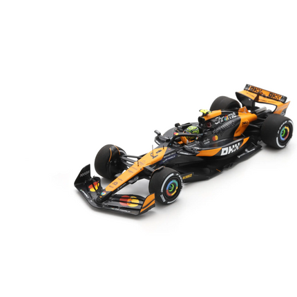 McLaren F1 Racing Team Spark Model Lando Norris Abu Dhabi GP Winner 1/64 Scale Racing Car Model