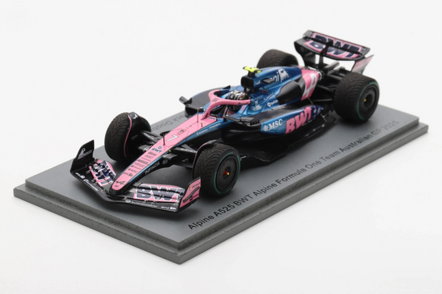Alpine F1 Team Spark Model Jack Doohan Australian GP Special Edition 1/43 Scale Model Car