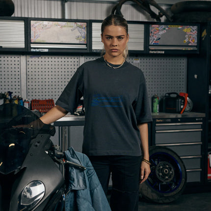 Quadrant Moto Collection Short Sleeve Boxy T-Shirt