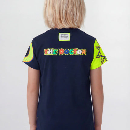 VR46 Valentino Rossi Sole Luna Heritage Kids T-Shirt