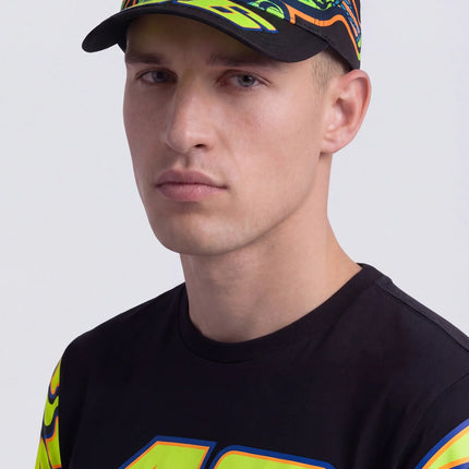 VR46 Valentino Rossi Sole Luna Heritage Baseball Cap