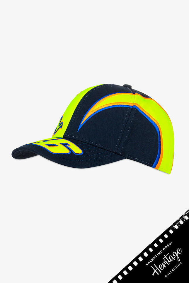 VR46 Valentino Rossi Sole Luna Heritage Baseball Cap