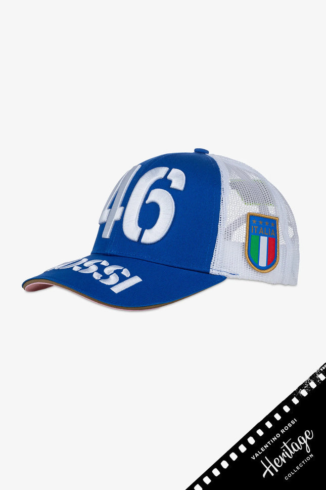 VR46 Valentino Rossi Football Heritage Trucker Baseball Cap