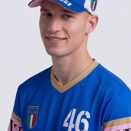 VR46 Valentino Rossi Football Heritage Trucker Baseball Cap