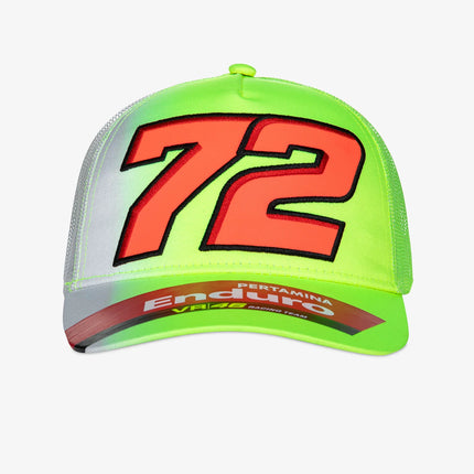 Pertamina Enduro VR46 Racing Team Marco Bezzecchi #72 Trucker Baseball Cap