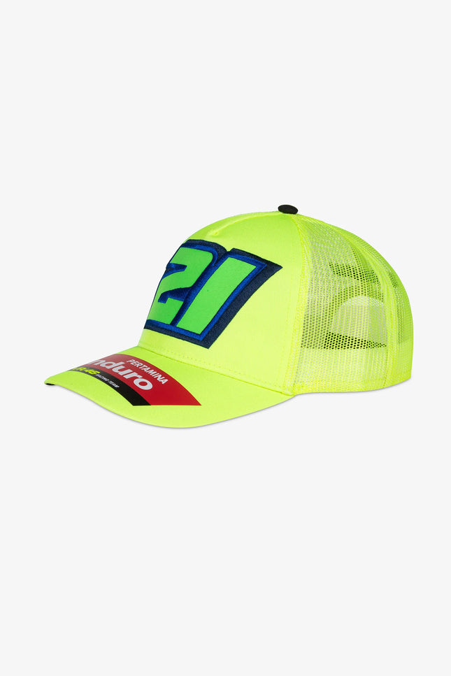VR46 Valentino Rossi Franco Morbidelli Pertamina Enduro Trucker Baseball Cap