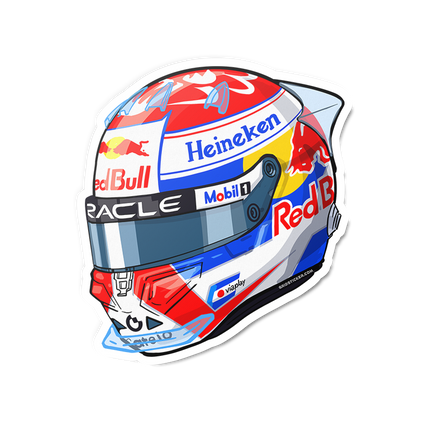Red Bull Racing F1 Max Verstappen Stickers 2025