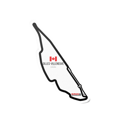 Formula 1 2025 Circuit Stickers