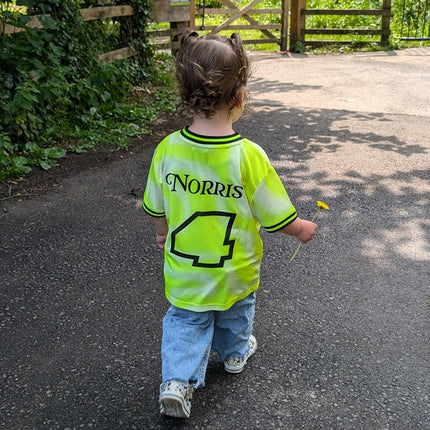 Lando Norris Grandstand 2025 Silverstone Special Edition Kids Jersey T-Shirt