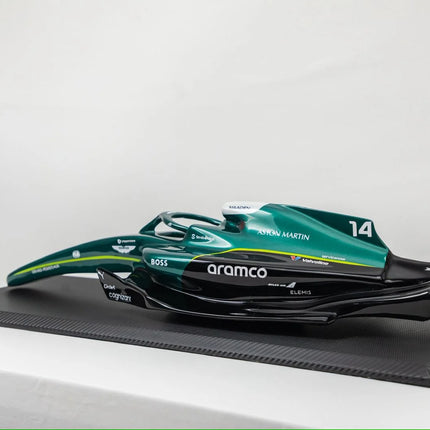Aston Martin F1 Team AMR25 Fernando Alonso 1/6 Scale Model Chassis Racing Car