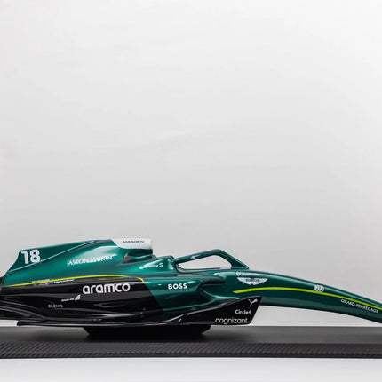 Aston Martin F1 Team AMR25 Lance Stroll 1/6 Scale Model Chassis Racing Car