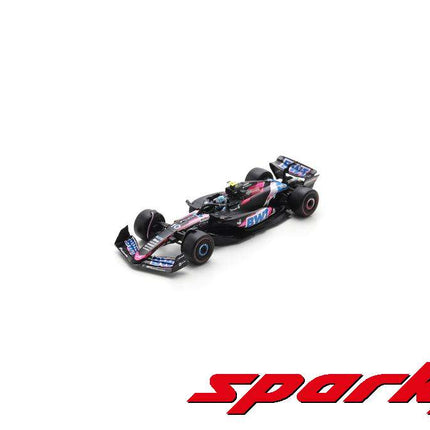 Alpine F1 Team Spark Pierre Gasly 1/64 Scale Model Racing Car 2024