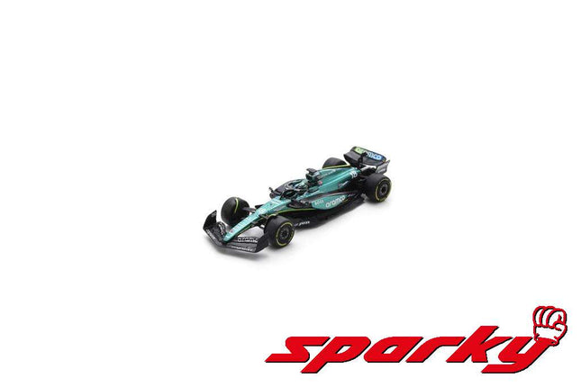 Aston Martin F1 Lance Stroll Saudi Arabian GP Special Edition 1/64 Scale Model Racing Car 2024