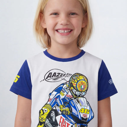 VR46 Valentino Rossi Yamaha Heritage Kids T-Shirt