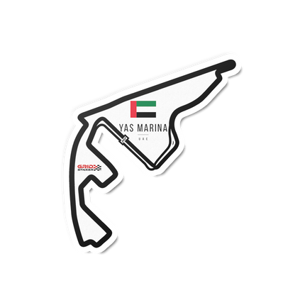 Formula 1 2025 Circuit Stickers