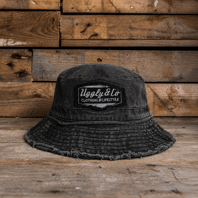 Black Diamond Acid Wash Bucket Hat