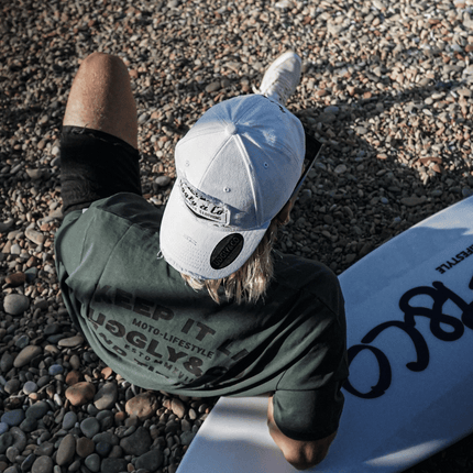 White Diamond Vintage Cap