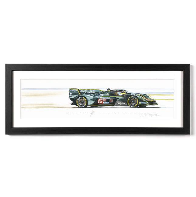 Aston Martin WEC Limited Edition #007 2026 Racing Car Framed Print Artwork