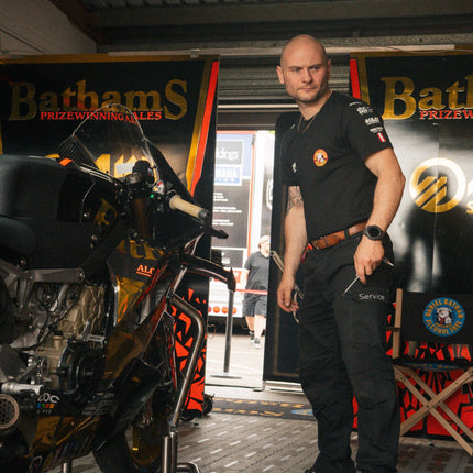Bathams Racing x AJN Steelstock Road Racing T-Shirt
