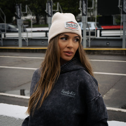 Black Diamond Acid Wash Hoodie