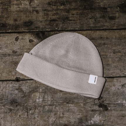 Beige 'Fisherman' Beanie