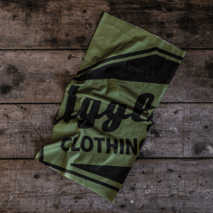 Green & Black Diamond, Motorcycle Bandana