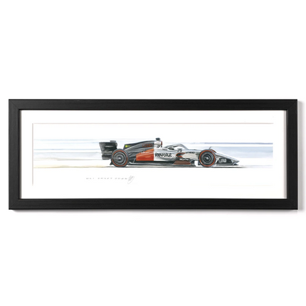 Audi F1 Limited Edition 2026 Racing Car Framed Print Artwork
