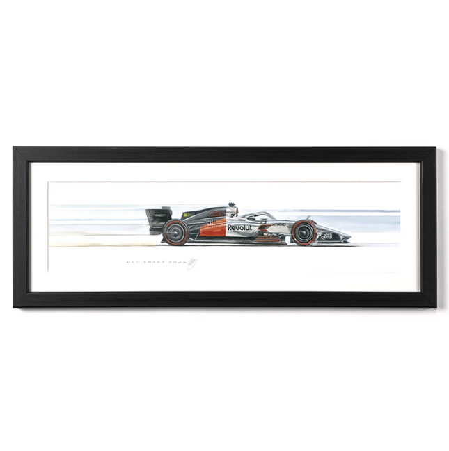 Audi F1 Limited Edition 2026 Racing Car Framed Print Artwork