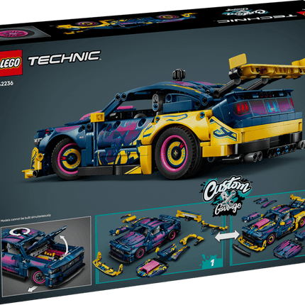 Custom Garage Ford Mustang GT Car LEGO Technic