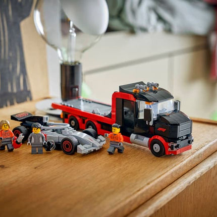 Audi F1 Team Display Truck With Race Car LEGO City