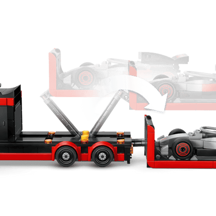 Audi F1 Team Display Truck With Race Car LEGO City